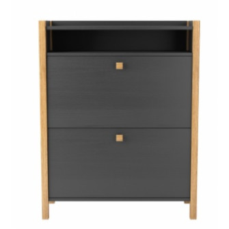 Hanover 2 batų spinta (Du tonai)